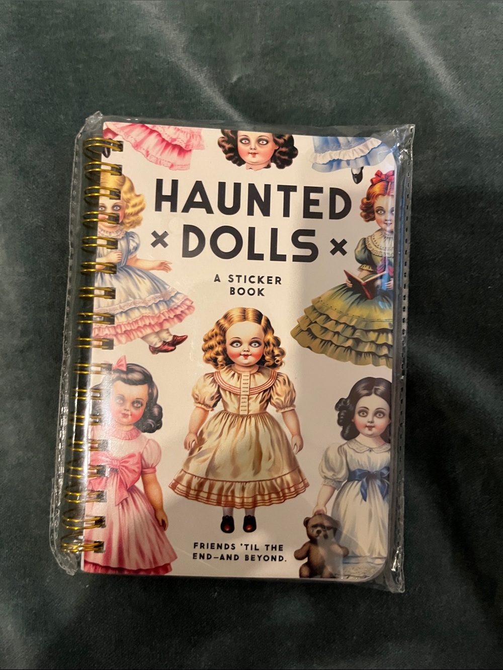Haunted Dolls Sticker Book - free with purchase over $20